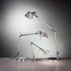 Artemide Tolomeo Mini Table Lamp -Furniture & Decoration Shop 006 Artemide Tolomeo Tavolo Mini Tischleuchte ambient 6573 aluminium 98f044732a6d1f3d7419f3c55a541f44