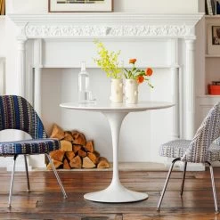 Saarinen Round Dining Table Ø35" 23 Saarinen Round Dining Table Ø35" -Furniture & Decoration Shop 10004 z