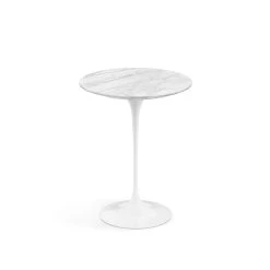 Saarinen Side Table Ø16" -Furniture & Decoration Shop 160TR 2 GCS FZ satin