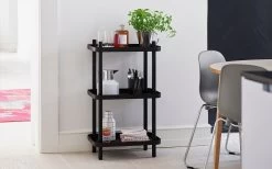 Normann Copenhagen Block Table 13 Normann Copenhagen Block Table -Furniture & Decoration Shop 602193 Normann Copenhagen Block Shelf Black Black Geo Jug 01