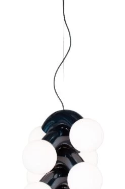 Vine 7 Pendant -Furniture & Decoration Shop ANDlight Vine Detail Pendant Midnight Chrome CourtesyofANDlight 11 removebg preview
