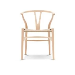 CH24 Wishbone Chair 33 CH24 Wishbone Chair -Furniture & Decoration Shop CH24 beech soap papercord natural front medium