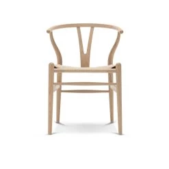 CH24 Wishbone Chair 34 CH24 Wishbone Chair -Furniture & Decoration Shop CH24 oak whiteoil papercord natural front medium