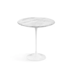 Saarinen Side Table Ø20" 24 Saarinen Side Table Ø20" -Furniture & Decoration Shop Carrara
