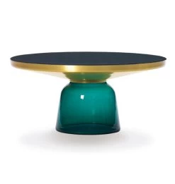 Bell Coffee Table -Furniture & Decoration Shop ClassiCon bell coffee table brass green 1x 546