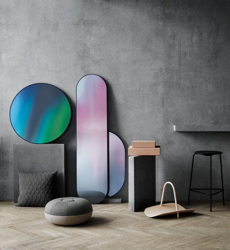 Fritz Hansen Studio Roso Round Mirror 4 Fritz Hansen Studio Roso Round Mirror - Image 2