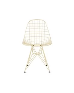 Herman Miller X HAY Eames Wire Chair With Upholstered Seat In Powder Yellow 15 Herman Miller X HAY Eames Wire Chair With Upholstered Seat In Powder Yellow -Furniture & Decoration Shop G HM EWC 32588