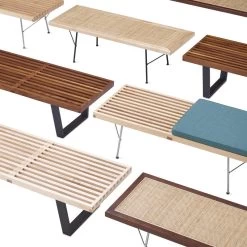 Nelson Platform Bench -Furniture & Decoration Shop HM NEL 25908 RET L