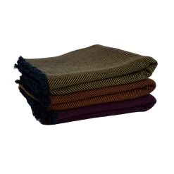 Herringbone Lambswool Throw -Furniture & Decoration Shop IMG 6754