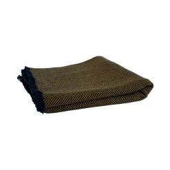 Herringbone Lambswool Throw -Furniture & Decoration Shop IMG 6755