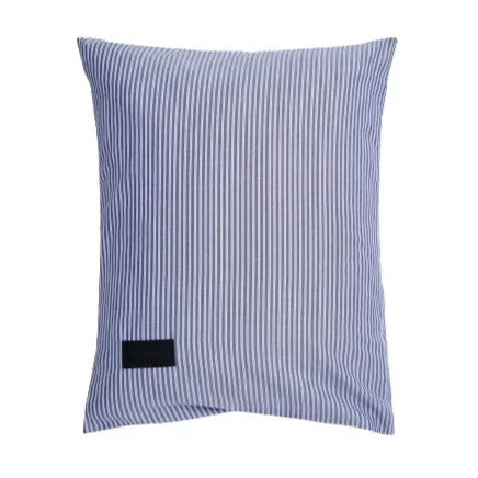 Wall Street Pillow Case In Oxford Stripe Dark Blue 3 Wall Street Pillow Case In Oxford Stripe Dark Blue