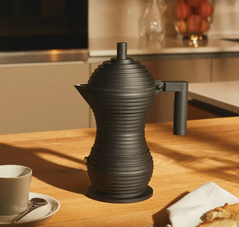 Alessi Pulcina Black Edition Coffee Maker 4 Alessi Pulcina Black Edition Coffee Maker - Image 2