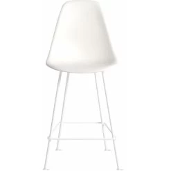 Eames Molded Plastic Stool -Furniture & Decoration Shop W HM 299 9116386 white white f 1