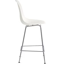 Eames Molded Plastic Stool -Furniture & Decoration Shop W HM 299 9116678 white chrome p 1