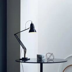 Anglepoise Original 1227 Brass Desk Lamp -Furniture & Decoration Shop brass desk light a 012v2 darker cable 1 1