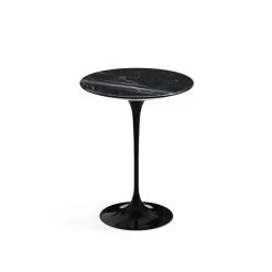 Saarinen Side Table Ø16" -Furniture & Decoration Shop nero2