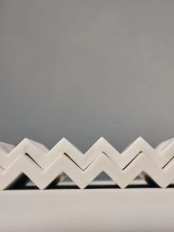 Niis Zig Zag Tray -Furniture & Decoration Shop niis marble piece for jewels in white by faye tsakalides 6