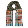 Marceline Silk & Lambswool Scarf -Furniture & Decoration Shop scarf silk lambswool marcelineolive media 110506 2 600x 1