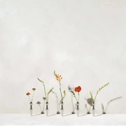 Stoff Nagel Vase -Furniture & Decoration Shop vase 1 CHROME