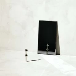 Stoff Nagel Vase -Furniture & Decoration Shop vase CHROME