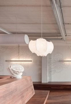 Flos Viscontea Cocoon Pendant Light -Furniture & Decoration Shop viscontea suspension a pg castiglioni flos F80010 product life 02 571x835 1